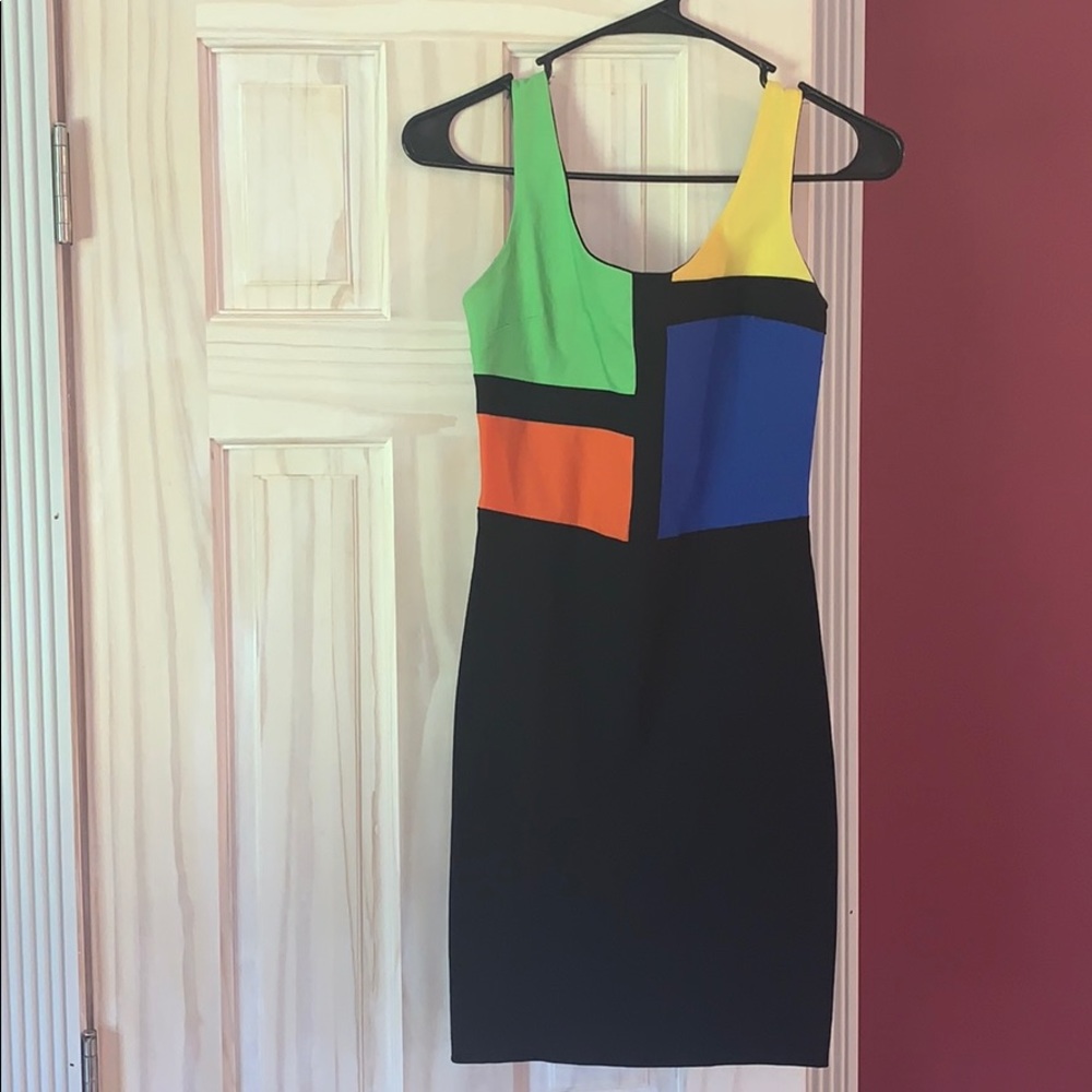 💖 host pick 💖 square block color dress 👗
